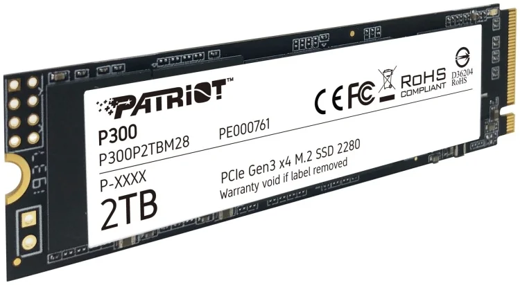 Картинка Жесткий диск SSD PATRIOT P300P2TBM28