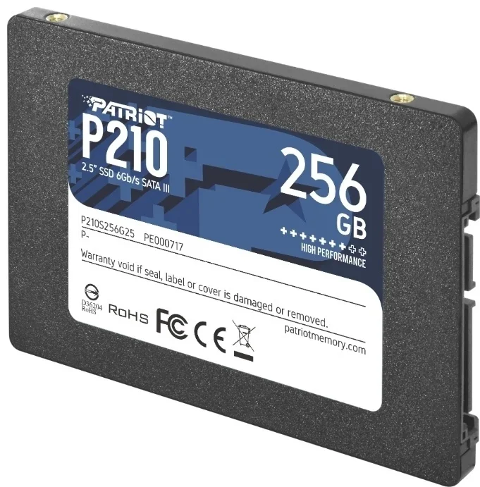 Фото Жесткий диск SSD PATRIOT P210S256G25