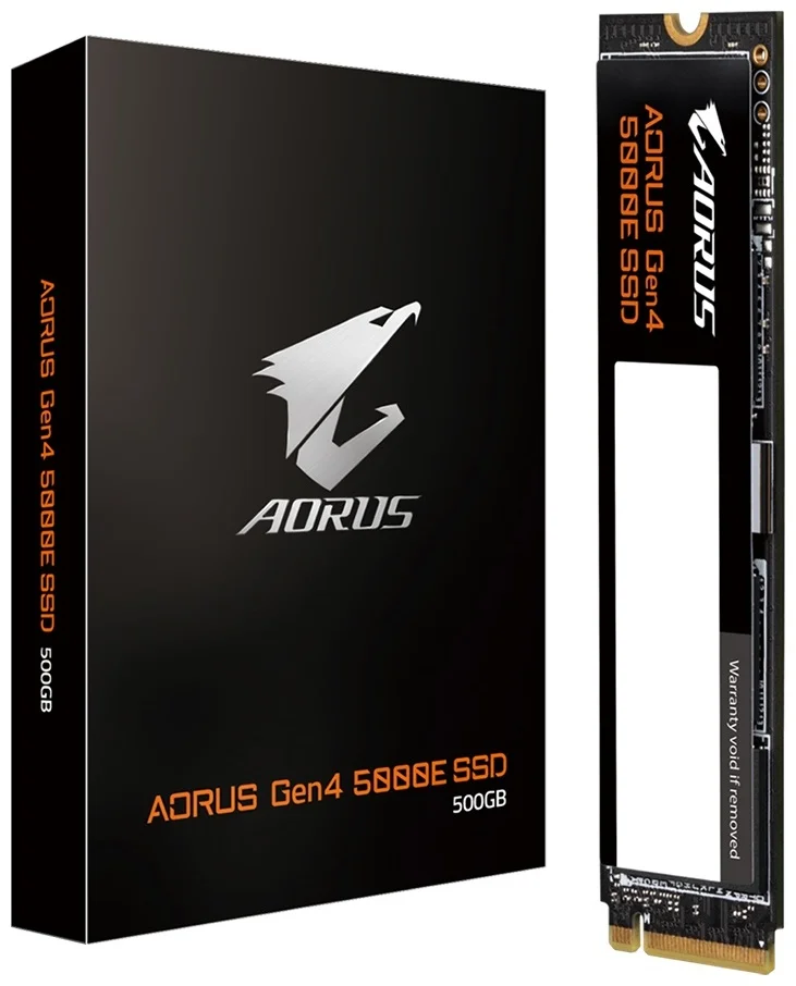 Фотография Жесткий диск SSD GIGABYTE 5000E AG450E500G-G 500GB