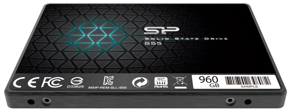 Фотография Жесткий диск SSD SILICON POWER S55 SP960GBSS3S55S25