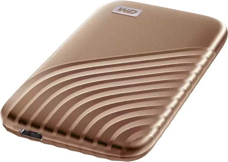 Жесткий диск SSD Western Digital My Passport 2.5" USB 3.2 Gold WDBAGF0020BGD-WESN