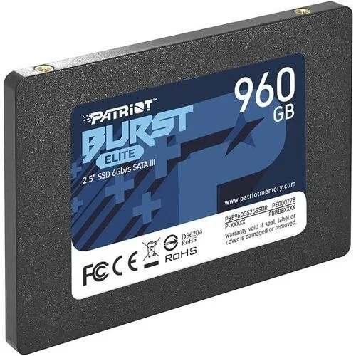 Фото Жесткий диск SSD PATRIOT Burst Elite PBE960GS25SSDR