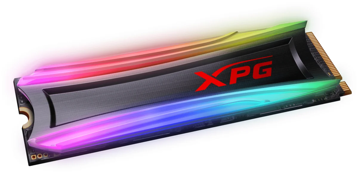 Фото Жесткий диск SSD ADATA XPG AS40G-1TT-C RGB M2
