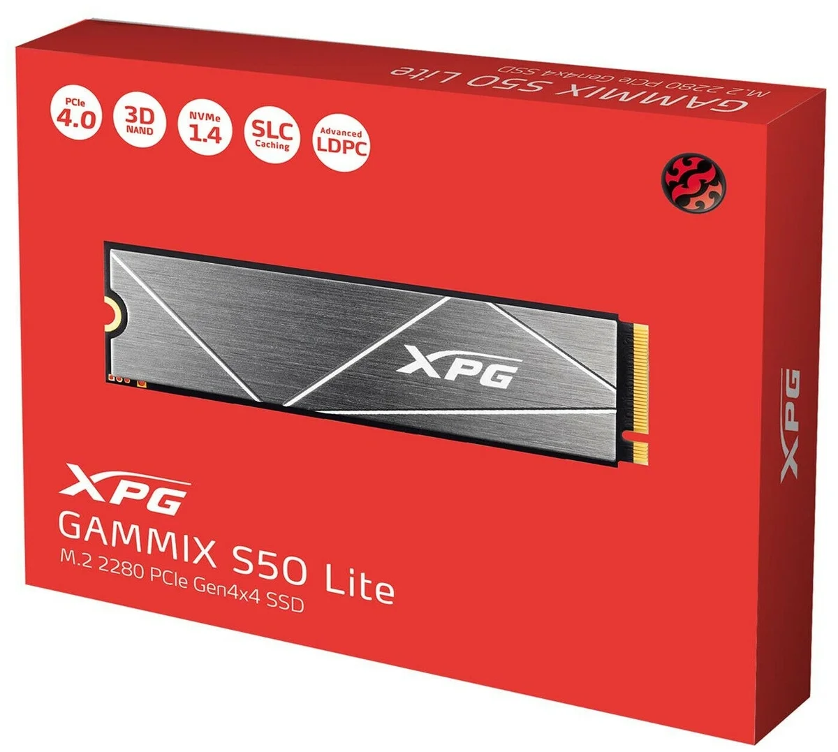 Фотография Жесткий диск SSD ADATA XPG GAMMIX S50 LITE AGAMMIXS50L-1T-CS Фотография Жесткий диск SSD ADATA XPG GAMMIX S50 LITE AGAMMIXS50L-1T-CS