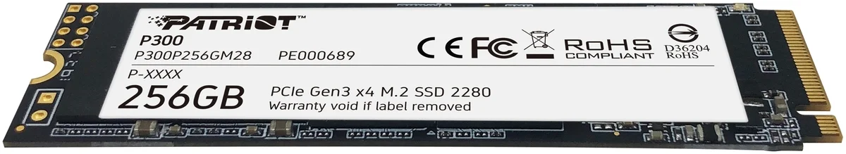 Фотография Жесткий диск SSD PATRIOT P300P256GM2