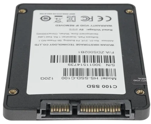 Фотография Жесткий диск SSD HIKVISION HS-SSD-C100/120G SATA 6Gb/s