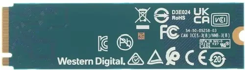 Фото Жесткий диск SSD Western Digital GREEN WDS100T3G0C