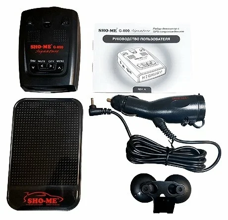 Цена Радар-детектор Sho-Me G-800 Signature black Цена Радар-детектор Sho-Me G-800 Signature black