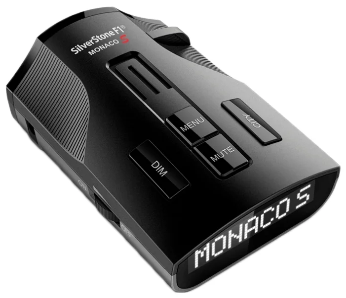 Радар-детектор Silverstone F1 Monaco S black