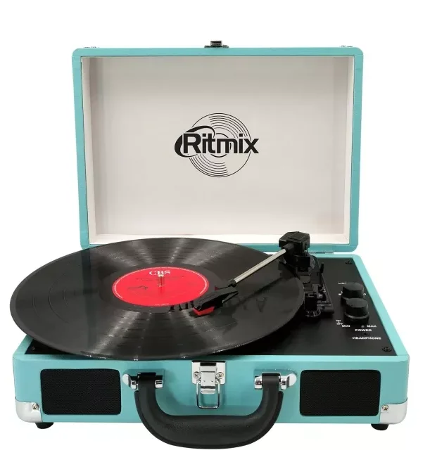Фото Проигрыватель виниловый RITMIX LP-160B Blue