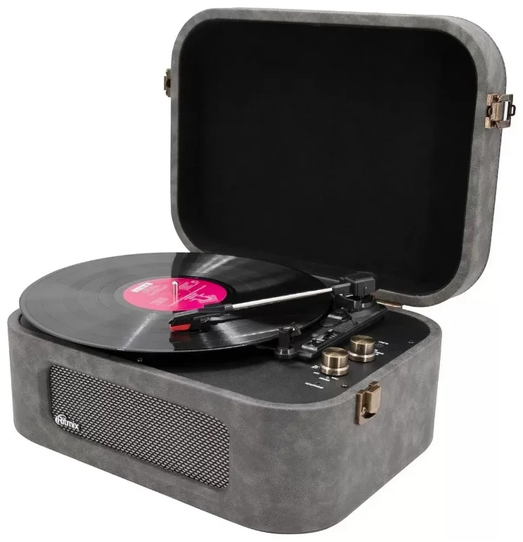 Фото Проигрыватель виниловый RITMIX LP-190B Grey