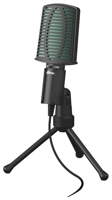 Фото Микрофон RITMIX RDM-126 Black-Green
