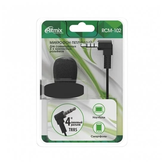 Фотография Микрофон RITMIX RCM-102 Black