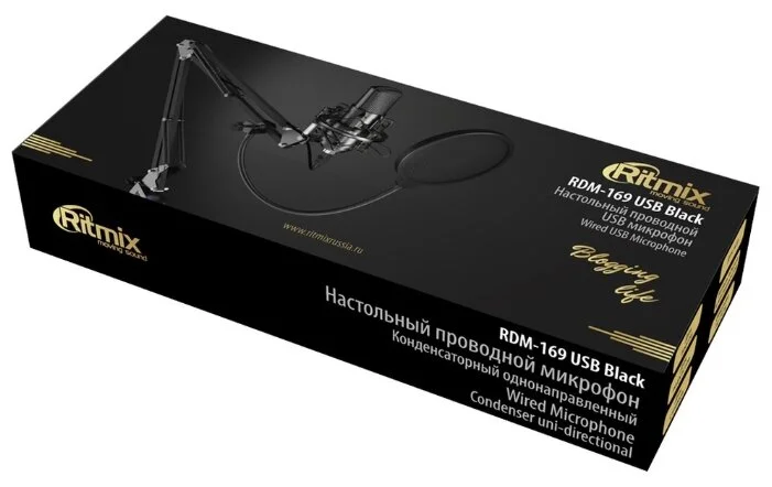 Купить Микрофон RITMIX RDM-169 Black