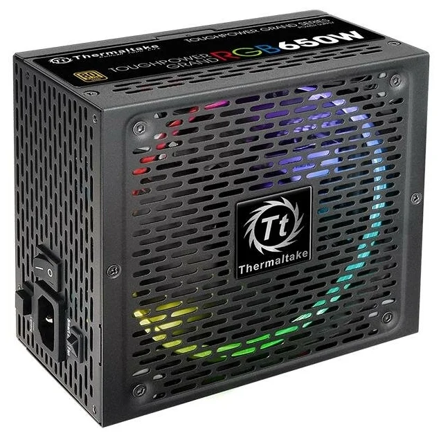 Фото Блок питания THERMALTAKE Toughpower Grand RGB Sync Edition 650W PS-TPG-0650FPCGEU-S Чёрный Фото Блок питания THERMALTAKE Toughpower Grand RGB Sync Edition 650W PS-TPG-0650FPCGEU-S Чёрный