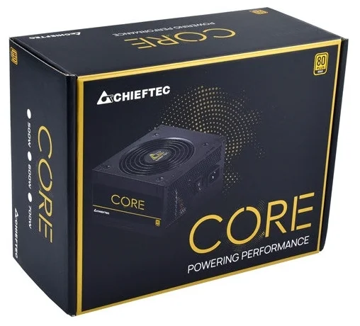 Цена Блок питания ATX Chieftec CORE BBS-600S 600W 80plus Gold Цена Блок питания ATX Chieftec CORE BBS-600S 600W 80plus Gold