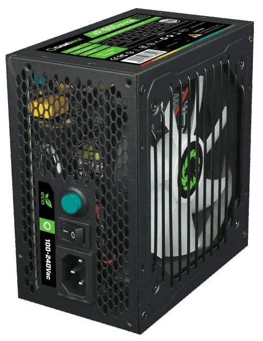 Картинка Блок питания GAMEMAX VP-600-M-RGB с кабелем
