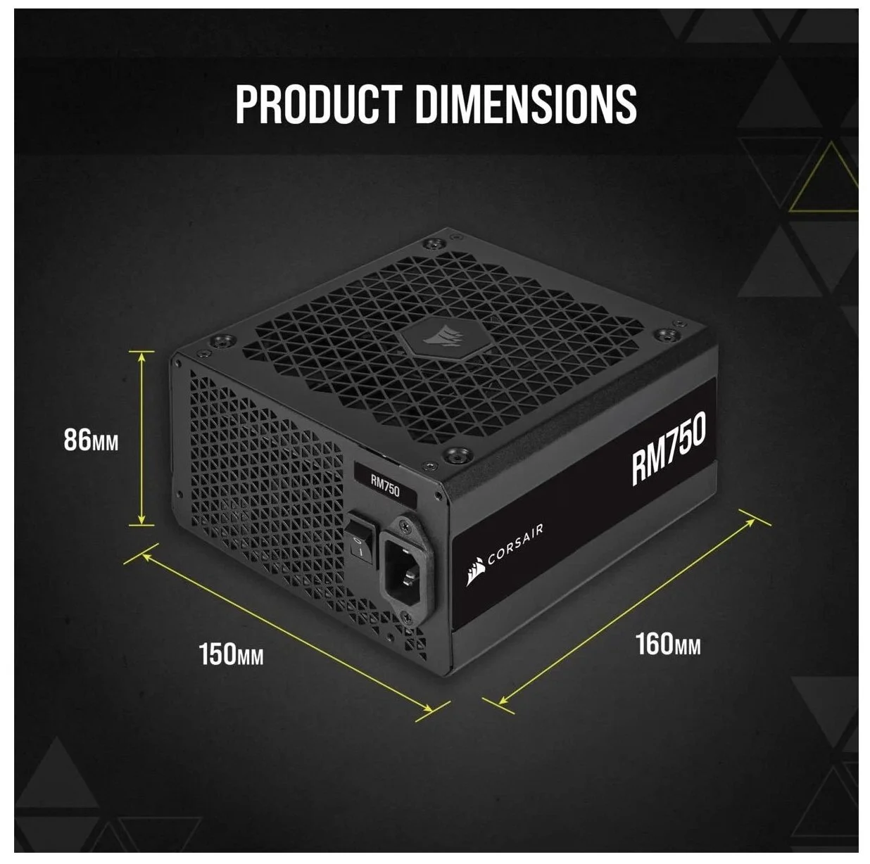Блок питания CORSAIR RM750 750W CP-9020234-EU 80plus Gold Modular Казахстан