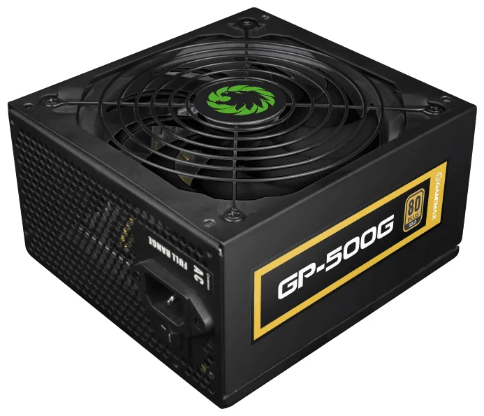 Фото Блок питания GAMEMAX GP-500G 80+ GOLD Фото Блок питания GAMEMAX GP-500G 80+ GOLD