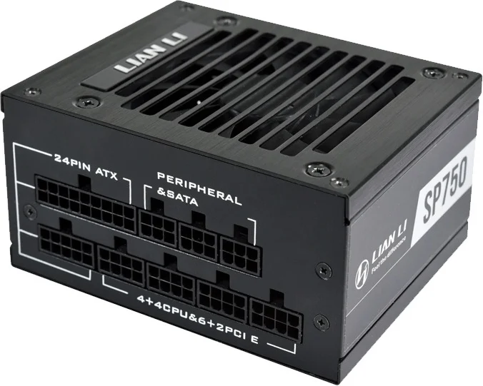 Фотография Блок питания Lian Li SP750 750W Modular, 80+ GOLD G89.SP750B.00EU Black Фотография Блок питания Lian Li SP750 750W Modular, 80+ GOLD G89.SP750B.00EU Black