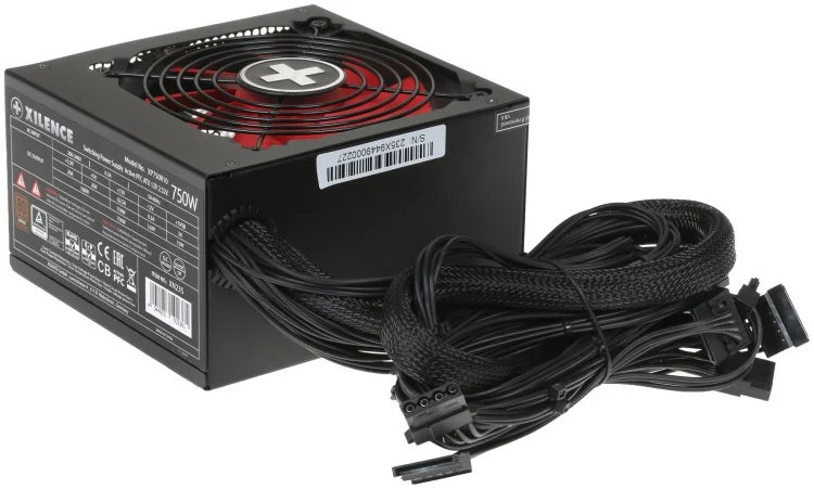 Фото Блок питания XILENCE Gaming series XN235 750W (XP750R10) Фото Блок питания XILENCE Gaming series XN235 750W (XP750R10)