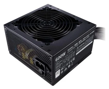 Фото Блок питания CoolerMaster MasterWatt Lite 600W MPE-6001-ACABW