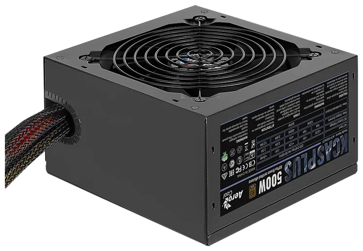 Картинка Блок питания AEROCOOL KCAS PLUS 500W