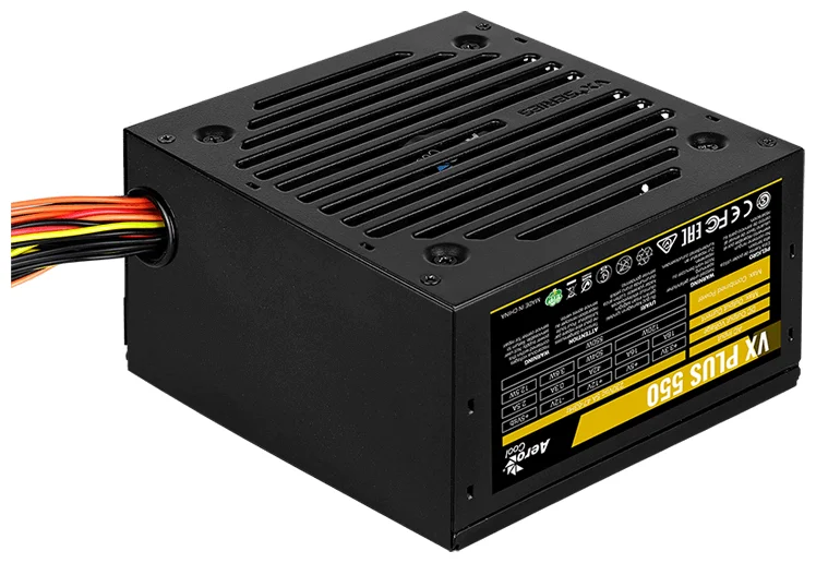 Картинка Блок питания AEROCOOL VX PLUS 550