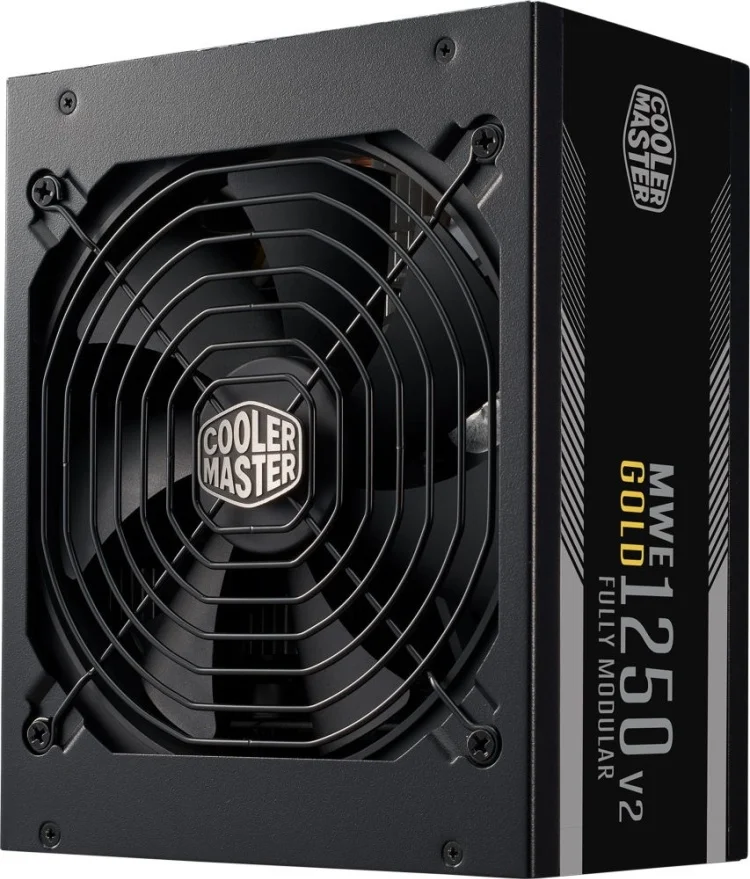 Фото Блок питания CoolerMaster MWE GOLD 1250 V2 1250W (MPE-C501-AFCAG-3EU)