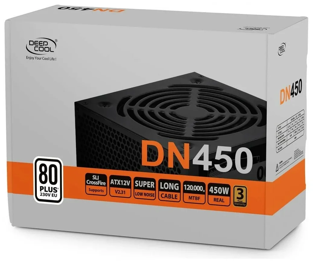 Блок питания DEEPCOOL DN450 DP-230EU-DN450 Чёрный заказать