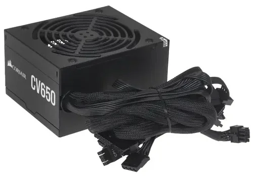 Фото Блок питания CORSAIR CV650 80 PLUS Bronze CP-9020236-EU Фото Блок питания CORSAIR CV650 80 PLUS Bronze CP-9020236-EU