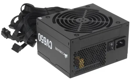 Картинка Блок питания CORSAIR CV650 80 PLUS Bronze CP-9020236-EU Картинка Блок питания CORSAIR CV650 80 PLUS Bronze CP-9020236-EU