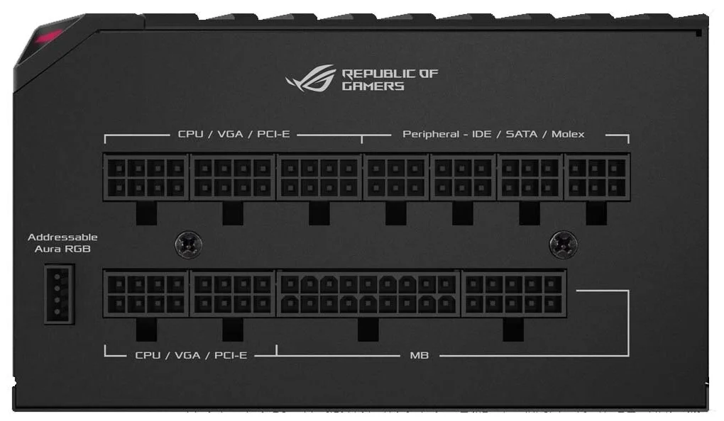 Фото Блок питания ASUS ROG-THOR-850P 850W