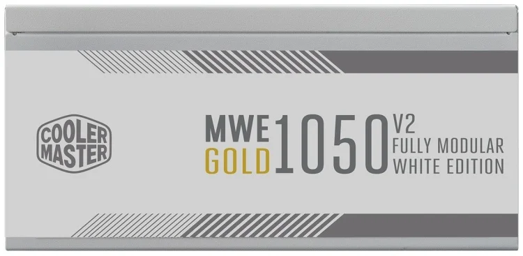 Фото Блок питания CoolerMaster MWE GOLD 1050 V2 80+ GOLD White (MPE-A501-AFCAG-3GEU)