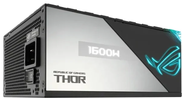 Фотография Блок питания ASUS ROG-THOR-1600T-GAMING Фотография Блок питания ASUS ROG-THOR-1600T-GAMING