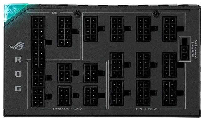 Картинка Блок питания ASUS ROG-THOR-1600T-GAMING Картинка Блок питания ASUS ROG-THOR-1600T-GAMING