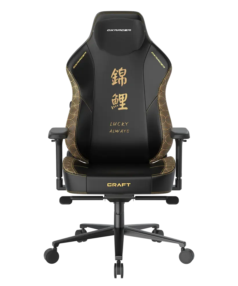 Игровое компьютерное кресло DXRACER Craft Koi Fish Black (GC/LCF23LTA/KOI)
