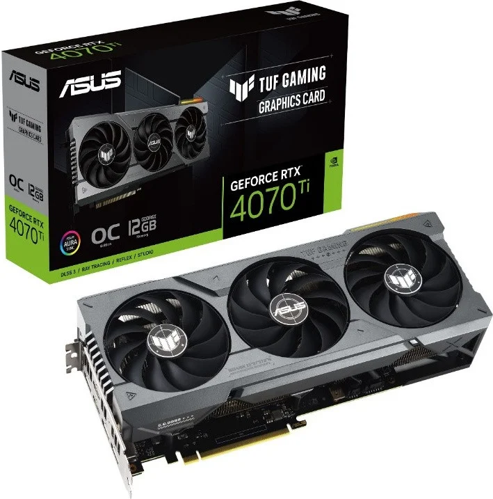 Купить Видеокарта ASUS RTX 4070Ti OC (TUF-RTX4070TI-O12G-GAMING)