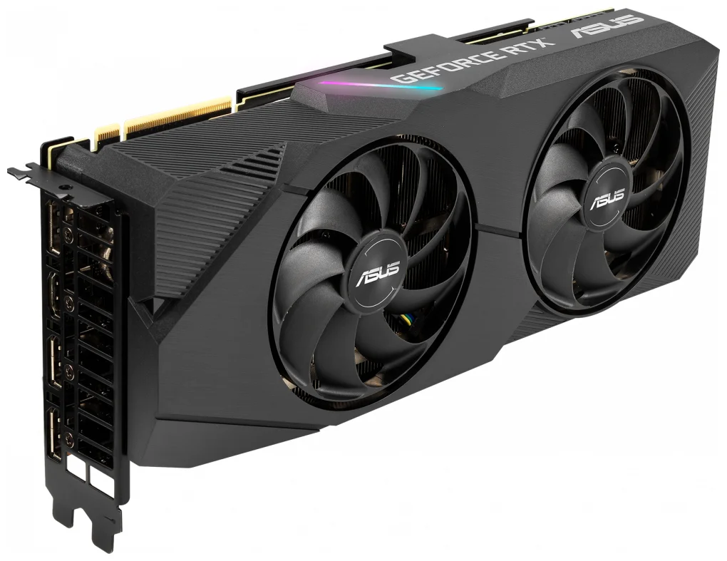 Картинка Видеокарта ASUS DUAL-RTX2070S-8G-EVO