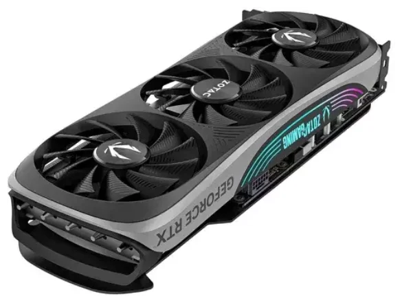 Фотография Видеокарта 12 GB ZOTAC GAMING RTX 4070Ti AMP AIRO (ZT-D40710F-10P)