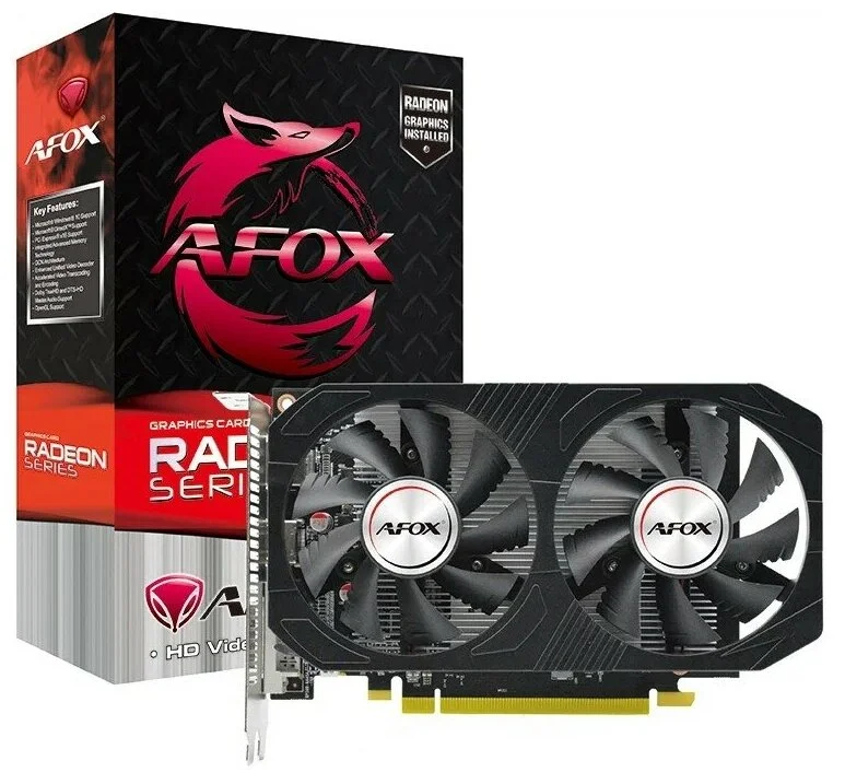 Фотография Видеокарта Afox RX 550 (AFRX550-4096D5H4-V6)