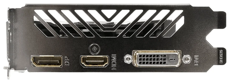 Фотография Видеокарта GIGABYTE GeForce GTX1050 Ti OC 4Gb GDDR5 128bit (GV-N105TD5-4GD)