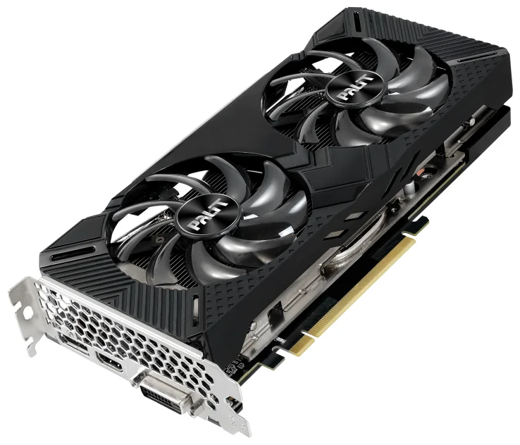 Фото Видеокарта PALIT RTX 2060 Dual (NE62060018K9-1160C)