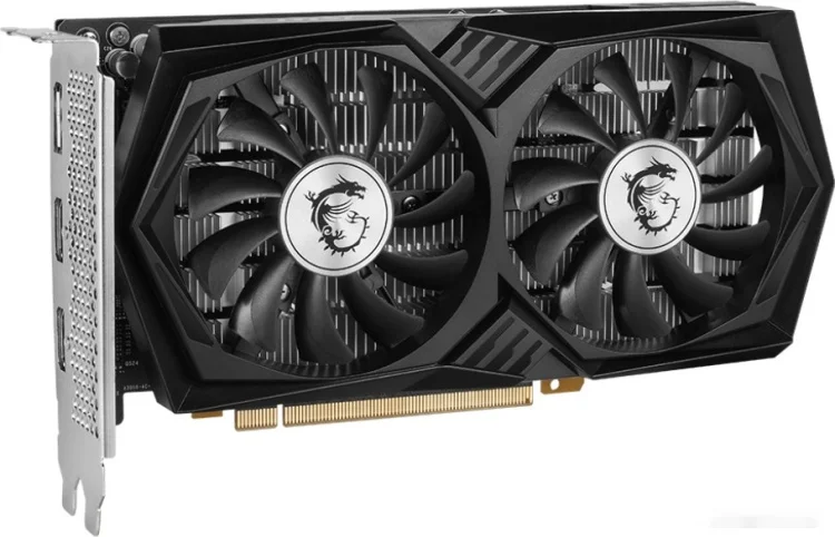 Картинка Видеокарта MSI GeForce RTX3050 GAMING X 6G Картинка Видеокарта MSI GeForce RTX3050 GAMING X 6G