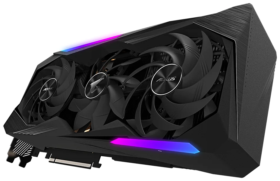 Фотография Видеокарта GIGABYTE RTX3070Ti AORUS MASTER 8G (GV-N307TAORUS M-8GD)