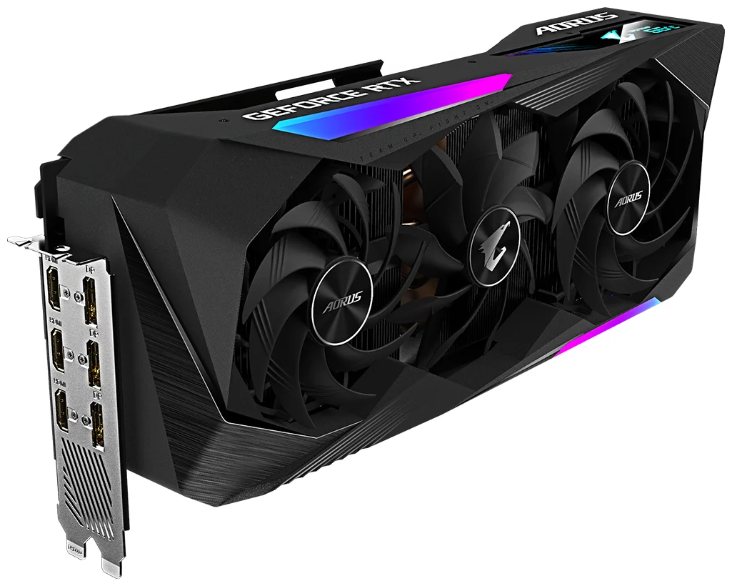 Цена Видеокарта GIGABYTE RTX3070Ti AORUS MASTER 8G (GV-N307TAORUS M-8GD)