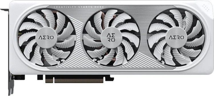 Фото Видеокарта GIGABYTE RTX4060Ti AERO OC 16G (GV-N406TAERO OC-16GD)