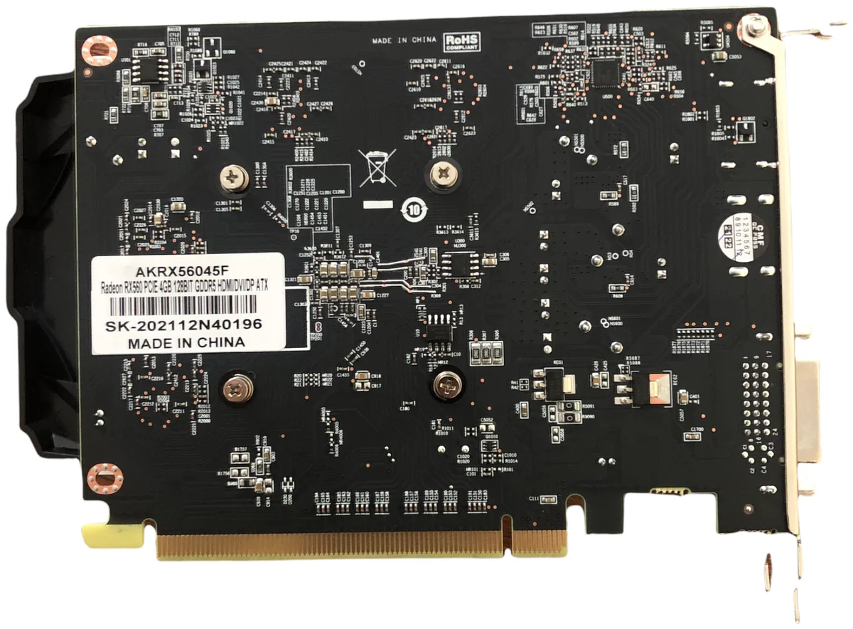 Фото Видеокарта Sinotex Ninja RX 560 (AKRX56045F)