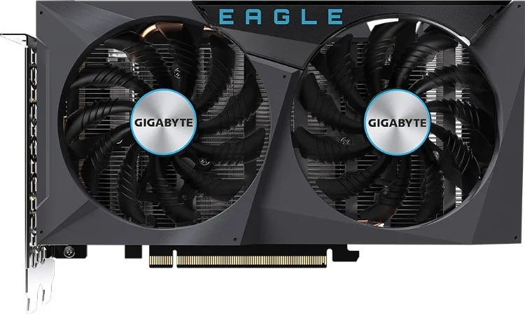 Видеокарта GIGABYTE (GV-N3050EAGLE OC-8GD) RTX3050 EAGLE OC 8G
