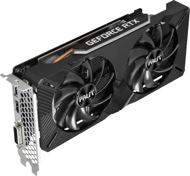 Фото Видеокарта PALIT RTX2060 Dual 6GB GDDR6 NE62060018J9-1160A-1 BOX